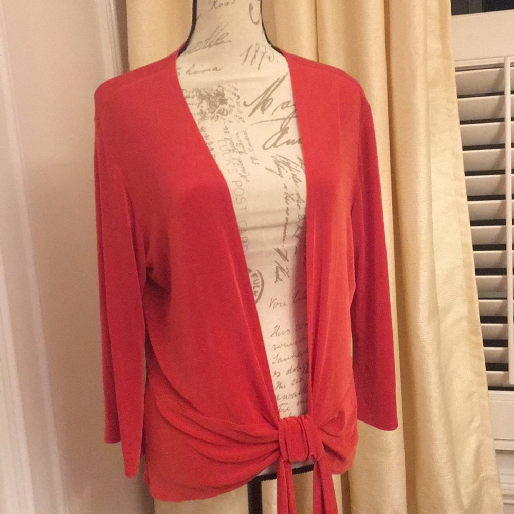 Tie front cardigan